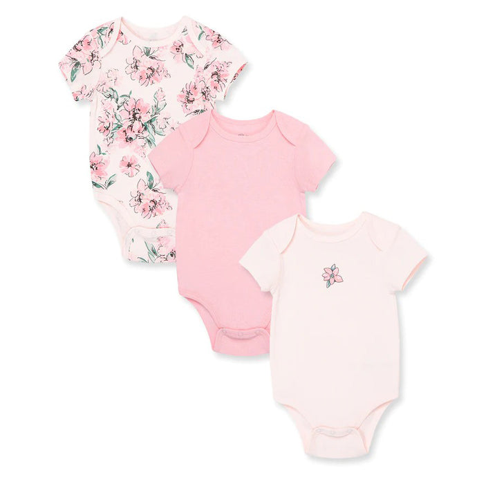 Baby Girls' 3-Pack Dream Floral Bodysuits LB812355N