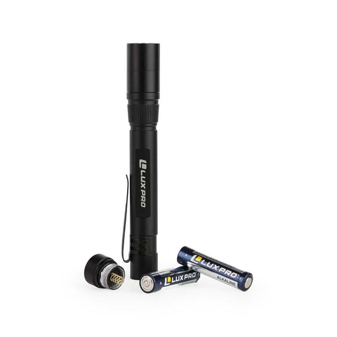 Luxpro Ultra-Bright LED Pen Light with 2 AAA batteries