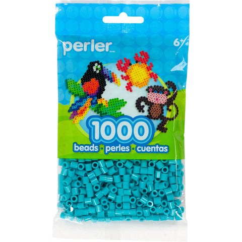 Lagoon blue beads