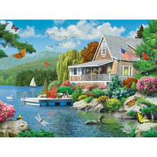 Lakeside Memories 3000 PC Puzzle 72371 Poster