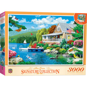 Lakeside Memories 3000 PC Puzzle 72371 Front