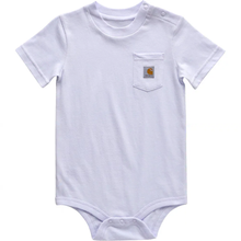 Lavender Infants' Short Sleeve Pocket Bodysuit CA5009