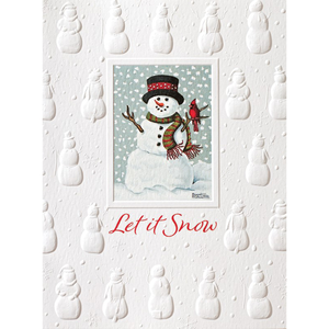 Let It Snow Petite Christmas Boxed Cards 91153