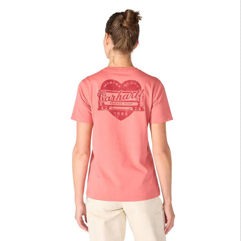 Womens' Irvine Relaxed Heritage Heart T-Shirt 107534