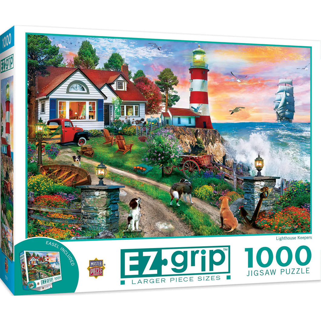 Lighthouse Keepers 1000 PC EZ Grip Puzzle 72132 Front