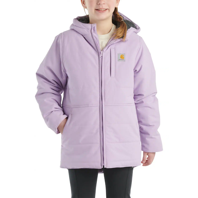 Lilac Girls' Long-Sleeve Montana Insulated Hooded Jacket CP9581