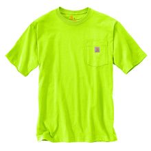 lime, Men's Big and Tall Pocket Tee Shirt K87