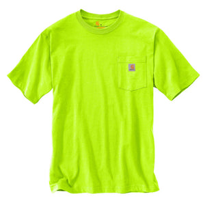 lime, Men's Big and Tall Pocket Tee Shirt K87