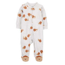 Lion Baby Boys' Fleece Footie Pajamas