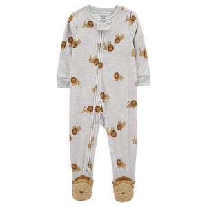 Lion Toddler Boys' Fleece Footie Pajamas