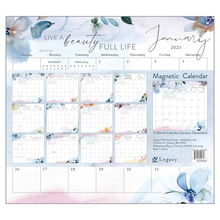 Live A Beauty Full Life Magnetic 2025 Desk Pad MCP92090