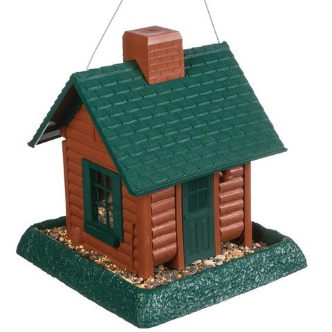 North States Log Cabin Bird Feeder