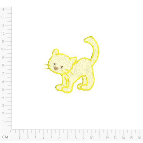 Yellow Cat Applique M15221