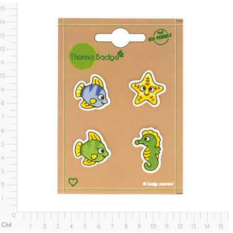 sea animals, Animal Appliques 4-Count M16400