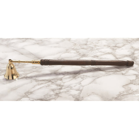 Brass and Wood Candle Snuffer M2304