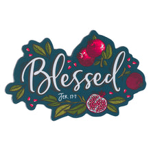 Blessed Inspirational Magnet - Jeremiah 17:7