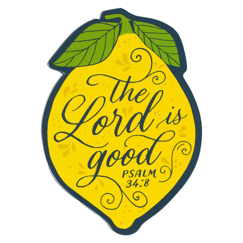 The Lord Is Good Inspirational Magnet - Psalm 34:8