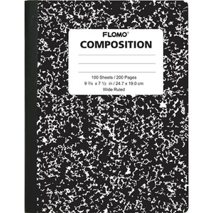 Black Marble Composition Book MG2671