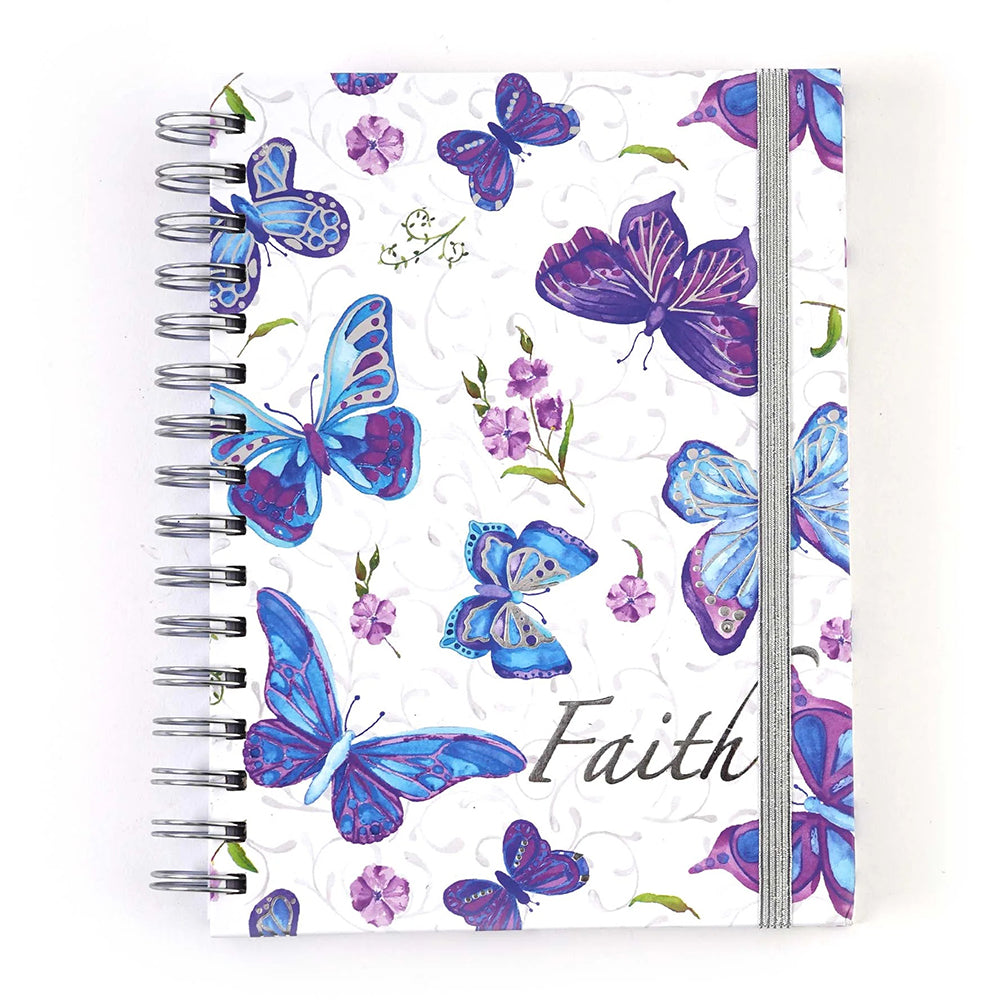 Butterfly Faith Spiral Journal MG8083