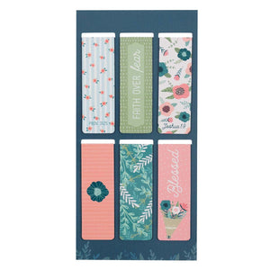 Floral Garden Magnetic Bookmarks Set MGB067