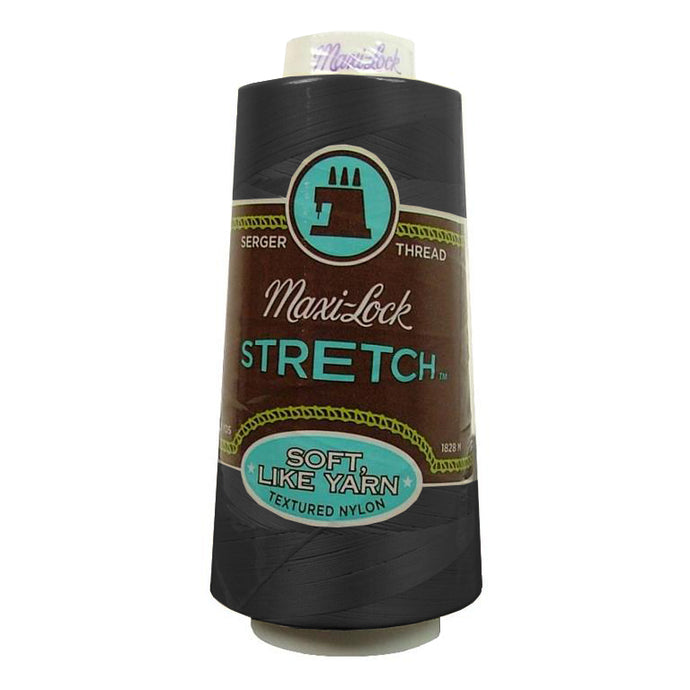 Black Maxi Lock Stretch Thread ML54-32002
