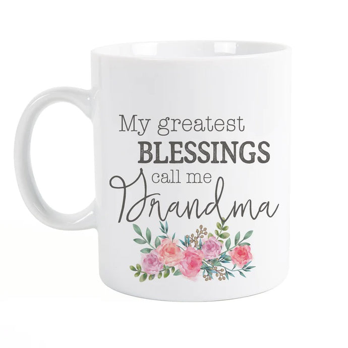 My Greatest Blessings Call Me Grandma Mug MUG0073