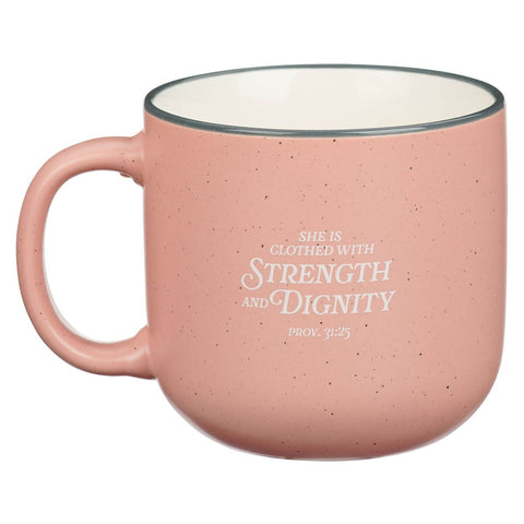 I Love You, Mom Pink Coffee Mug MUG1123
back view