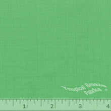 Kelly green fabric.