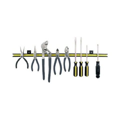Magnetic Tool Holder 24 in W X 3/4 in H, Holds 20 lb