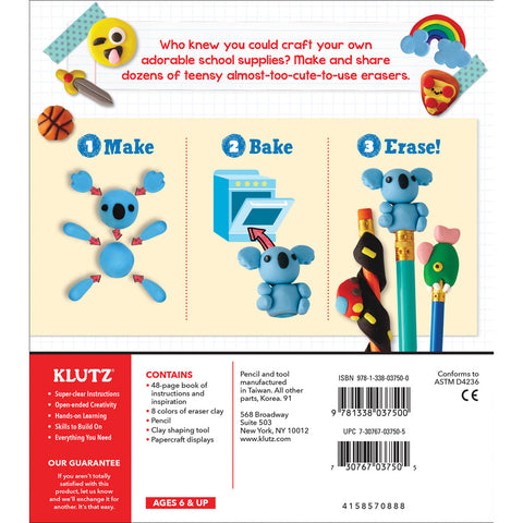 Klutz mini eraser kit