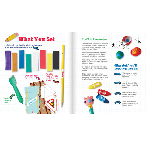 Klutz mini eraser kit