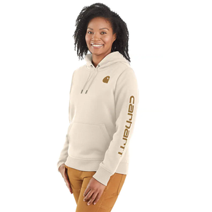 Women's Clarksburg Graphic Logo Hoodie 102791 Malt