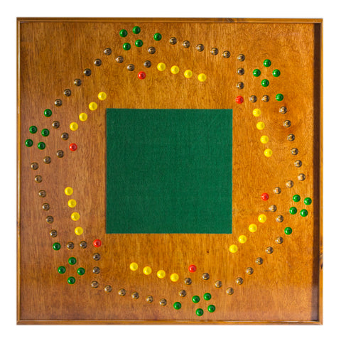 Other side of marble board game.