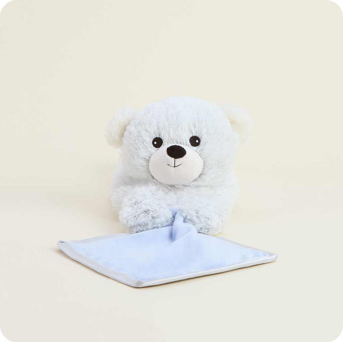 Marshmallow Bear Blankie Warmies BP-BEA-5 front