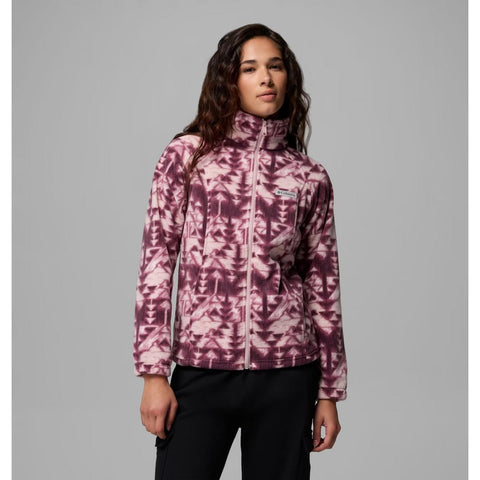Women's Benton Springs Printed Full Zip Fleece Jacket 202177