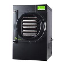 Harvest Right Home Pro Medium Freeze Dryer in black, showing front from right angle