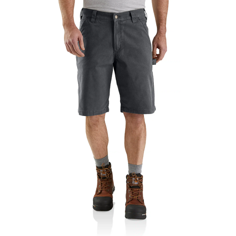 Men's Relaxed Fit Canvas Work Shorts 103652 Shadow