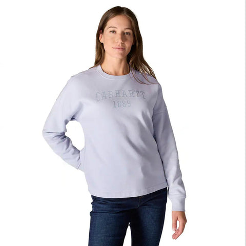 Women's Loose Fit Midweight Carhartt Graphic Sweatshirt 107160