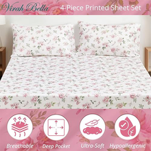 Microfiber Bed Sheet 4 pc Set DPS240 B