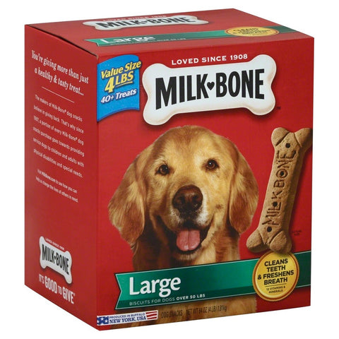 Original Biscuits Large Dog Treats 4 lb. Box