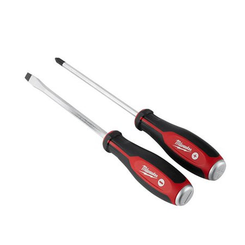 Phillips/Slotted Demolition Screwdriver Set 2 Pc