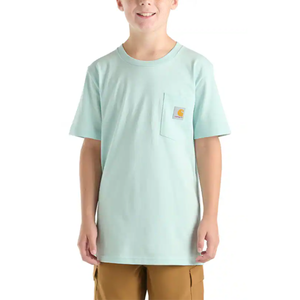 Mint Boy's Short Sleeve Pocket T-Shirt CA6655