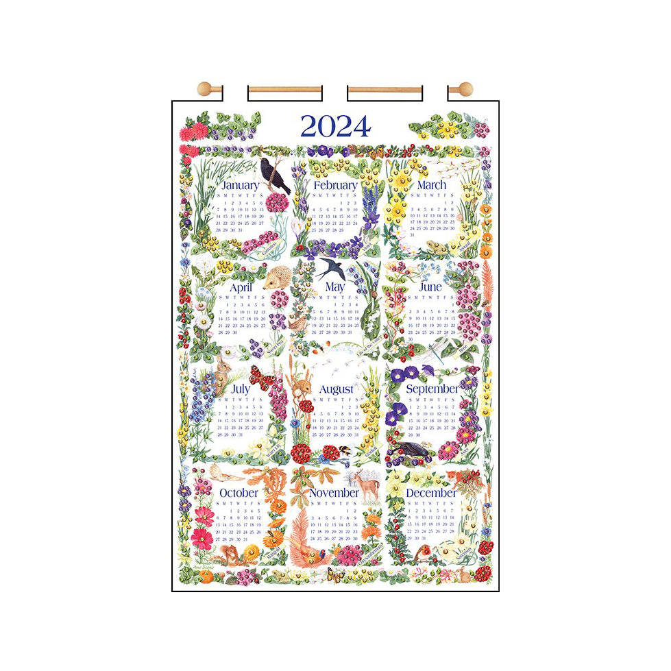 Design Works Monthly Floral 2025 Sequin Calendar 4710 Good's Store Online