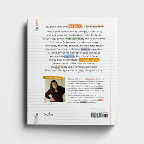 My Faith Book Workbook J2439 back cover