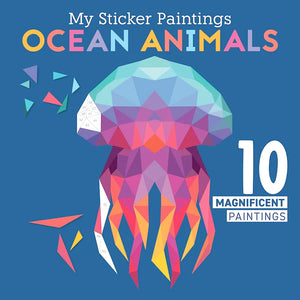 My Sticker Paintings: Ocean Animals 1830