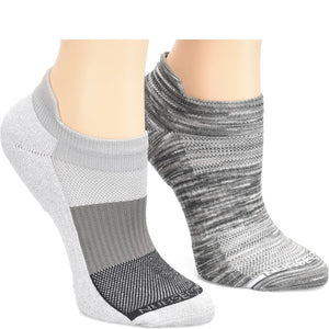 Gray Block Women's 2-Pack Performance Anklet Socks  NA0049599