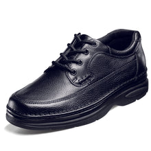 Black Nunn Bush Cameron oxford leather shoe.