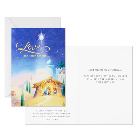 Love Came Down Boxed Christmas Cards 1DSH1186