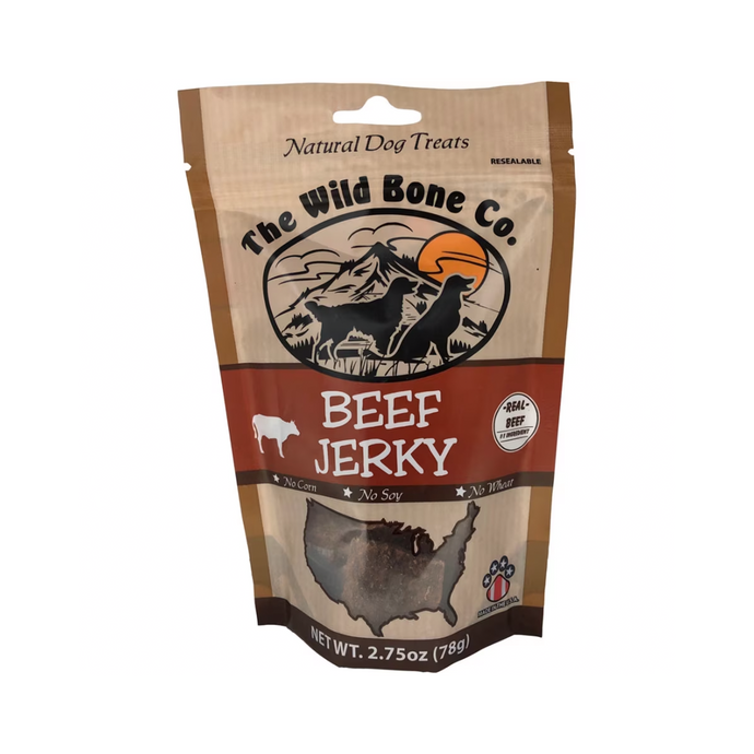 Natural Beef Jerky Dog Treats 2.75 oz 1960