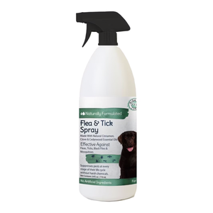 Natural Flee & Tick Spray 24 fl. oz. 11001